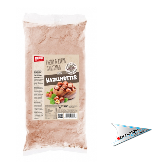 Bpr Nutrition-FARINA D'AVENA ISTANTANEA AROMATIZZATA (Conf. 1 Kg)   Cookie Dough  